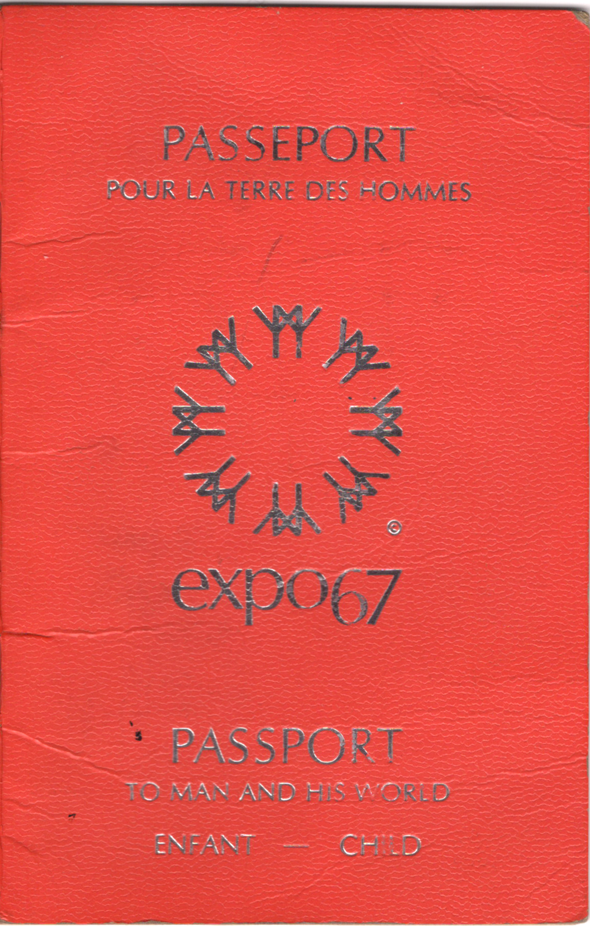 Basement Archeology: Expo67 Passport