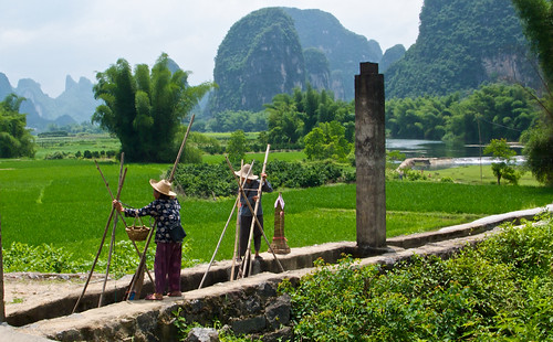 Cart ride through the Yanshou country side