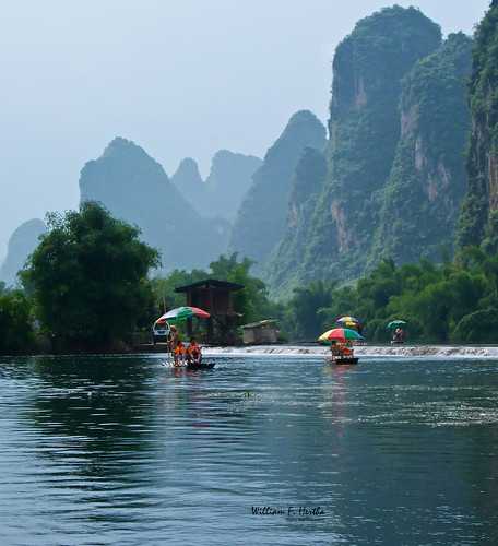 Rafting down "Meet the Dragon River"