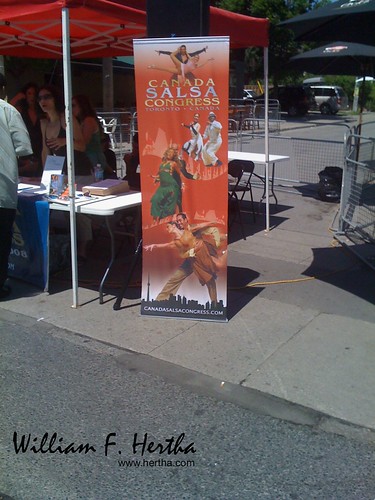 Salsa on St. Claire Street festival, Toronto 