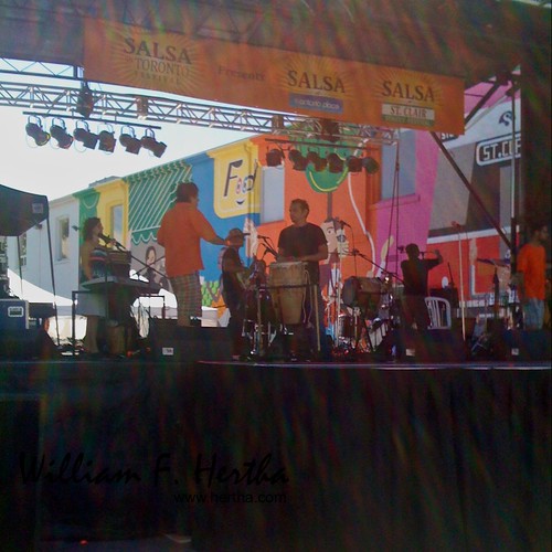 Salsa on St. Claire Street festival, Toronto 