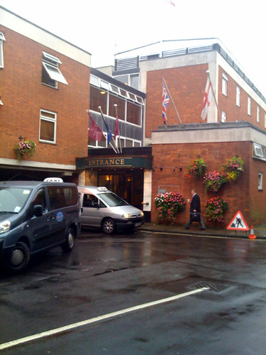 Entrance to Wessex Hotel