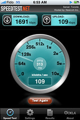 iPhone 3G speed test