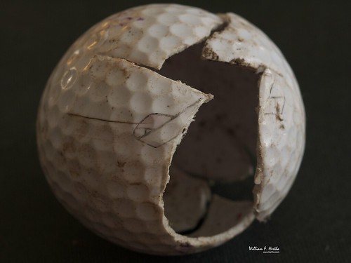 Smahed Golf Ball: Pinnacle 4