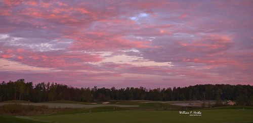 Dawn at Redcrest Golf Course