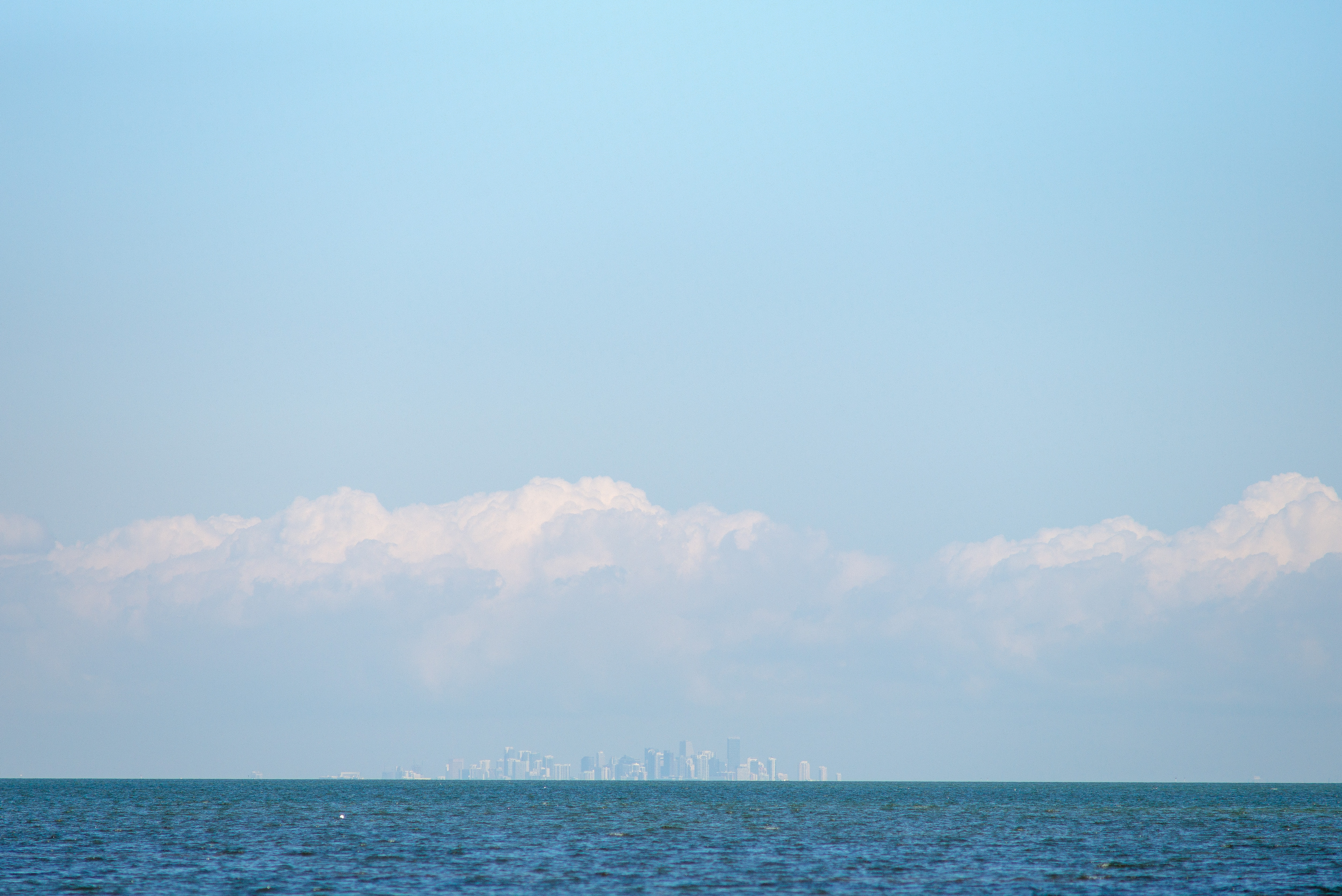 Miami from Biscayne National Park