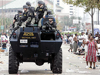 State Police on patrol in New Orleans