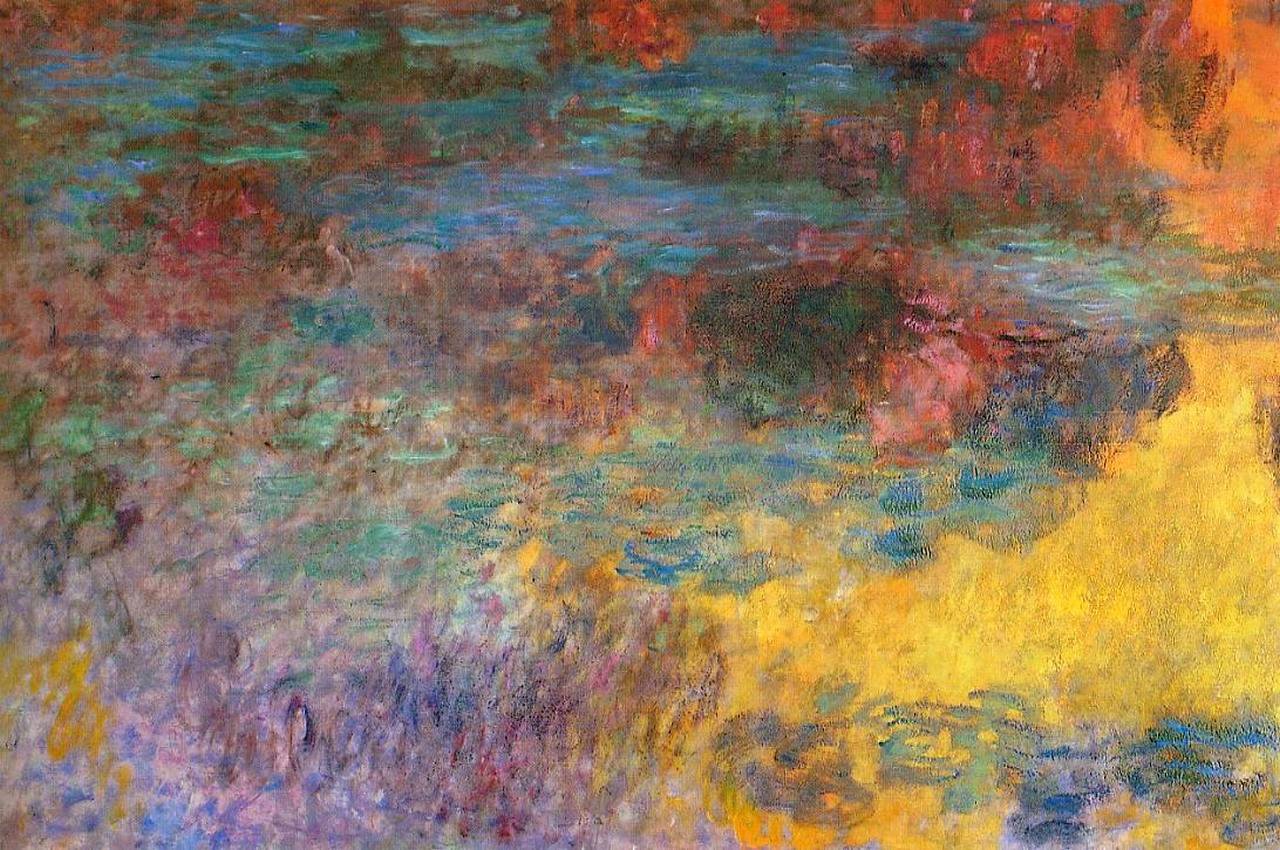 Monet: Water Lily Pond Evening