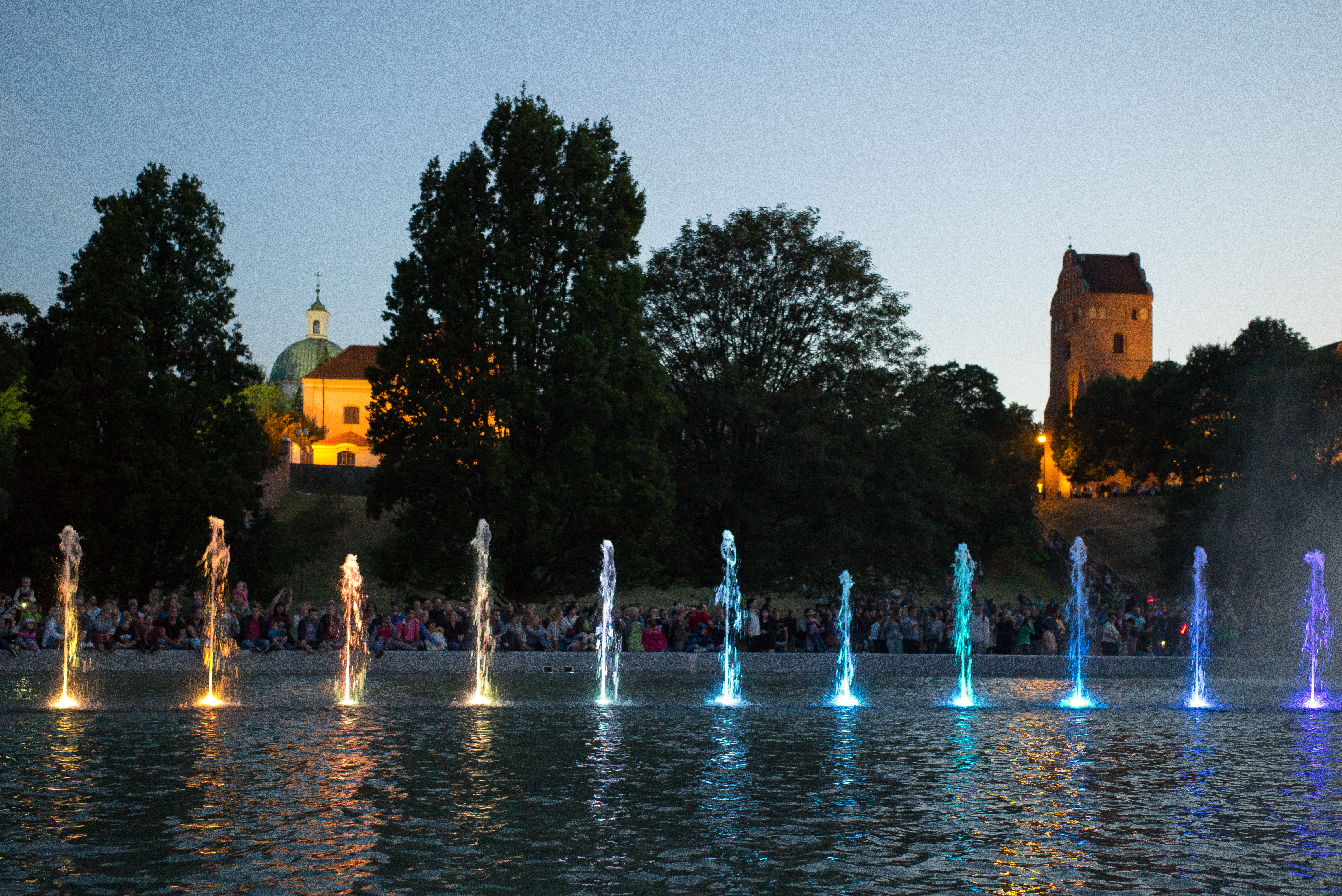 Multimedia Fountains, Warsaw