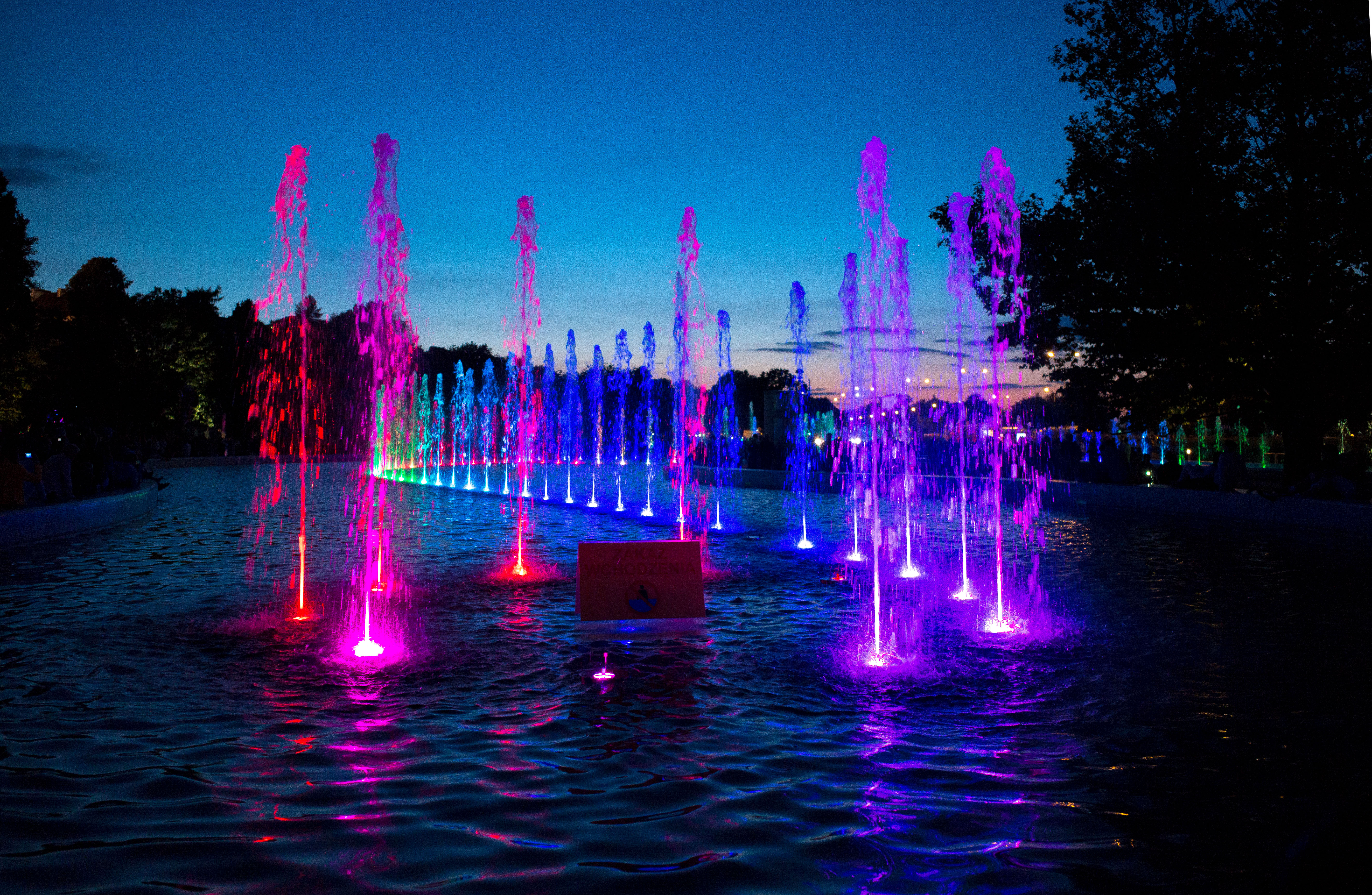 Multimedia Fountains, Warsaw