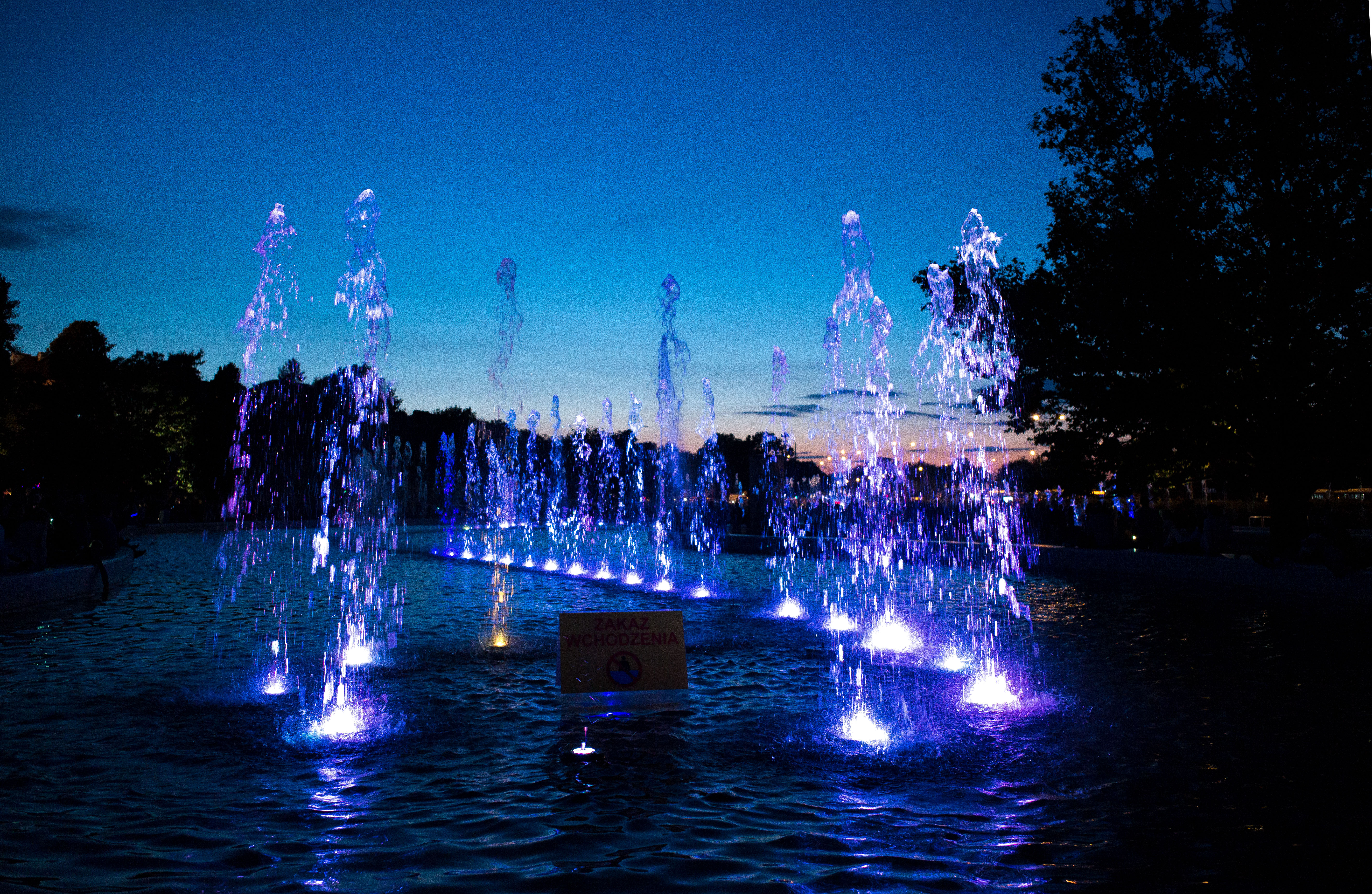 Multimedia Fountains, Warsaw