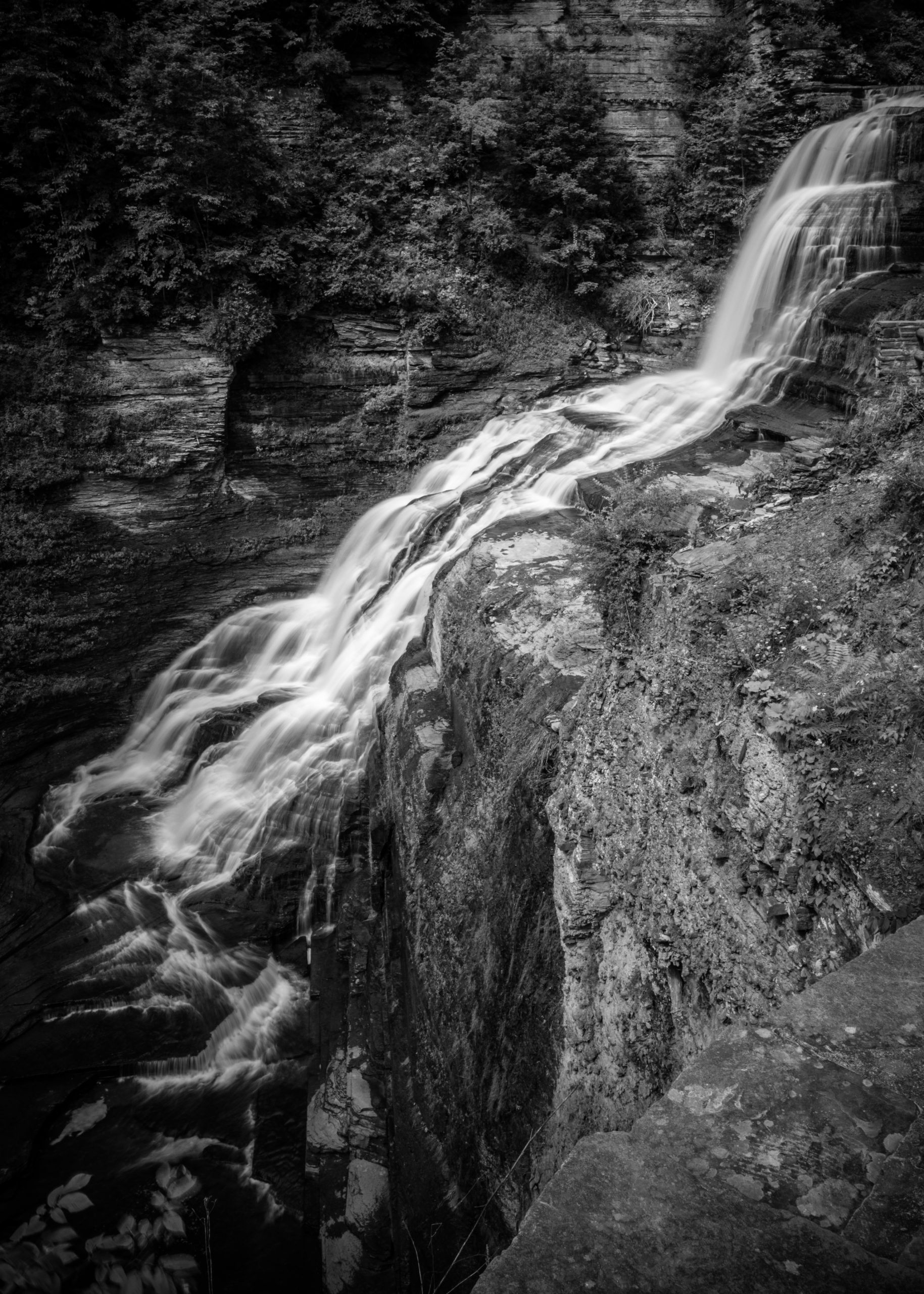 Ithaca Series: Waterfall #4