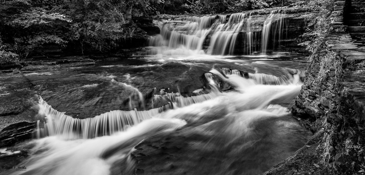 Ithaca Series: Waterfall #1