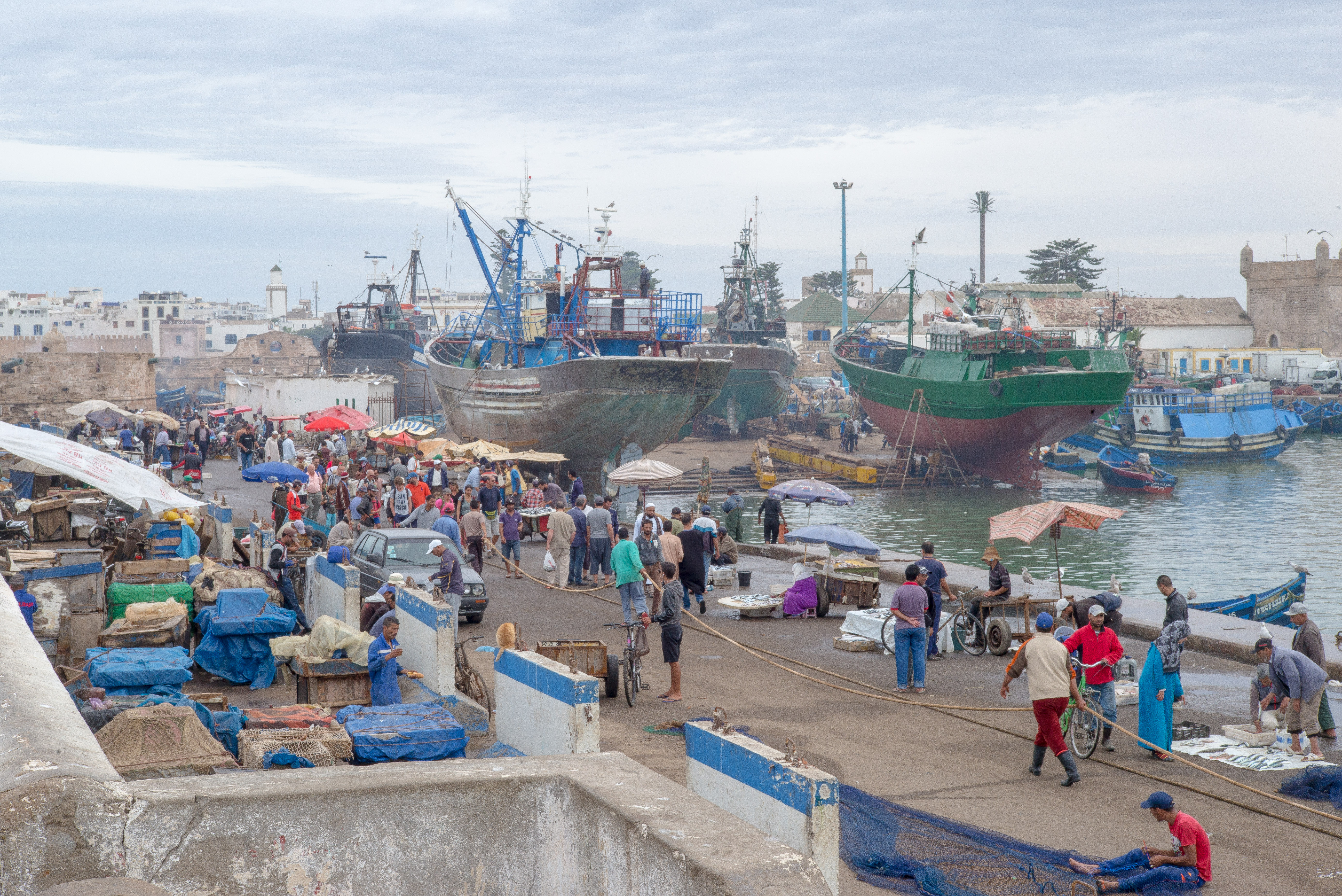 Market at the Port