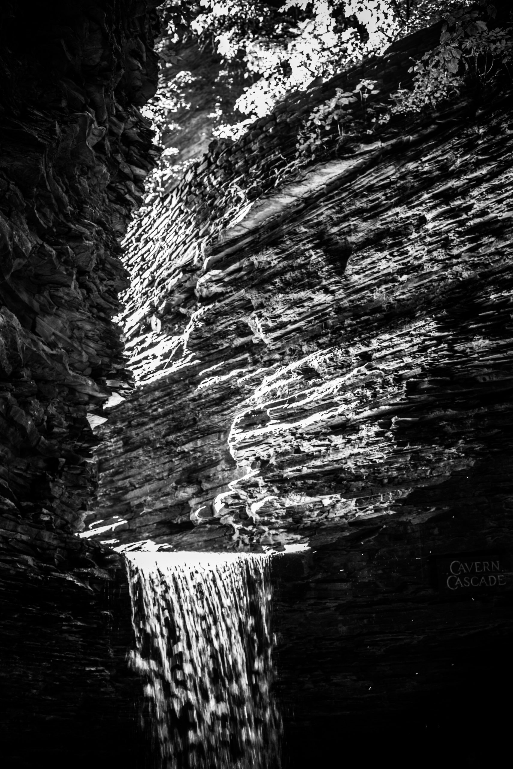 Ithaca Series: Waterfall #8