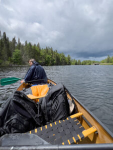 2024-06 Algonquin Moose Safari, Boat, Canoe, Lake, Nature, One Face, Person, Profile Face, Projects, Vehicle, Waters